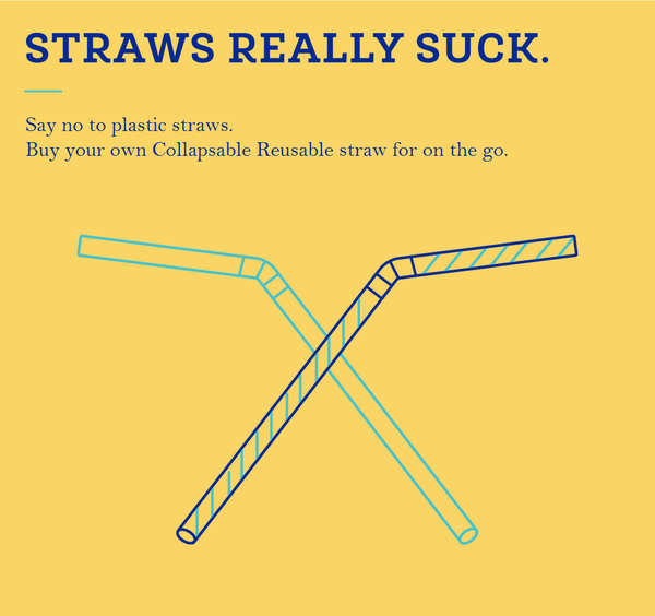 Collapsible Reusable Straw