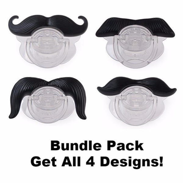 MUSTACHE PACIFIER - TURNING CUTE IN TO ADORABLE!