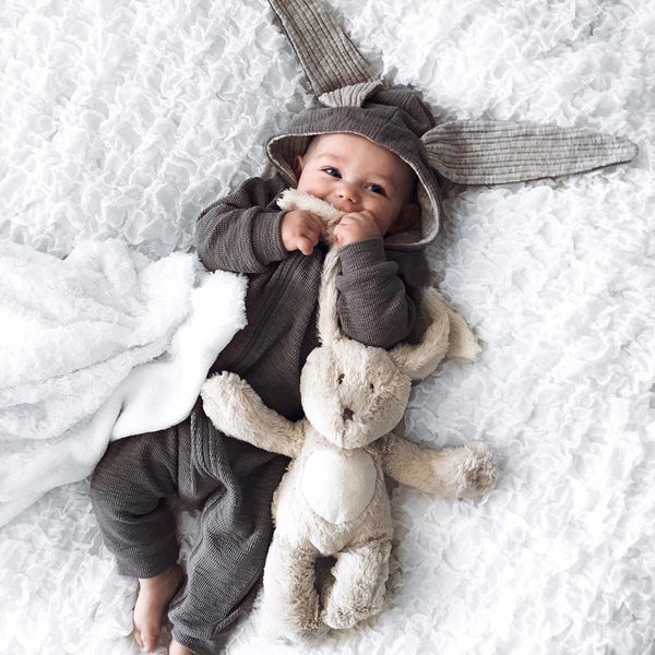 Baby Bunny Ear Romper (Free shipping)