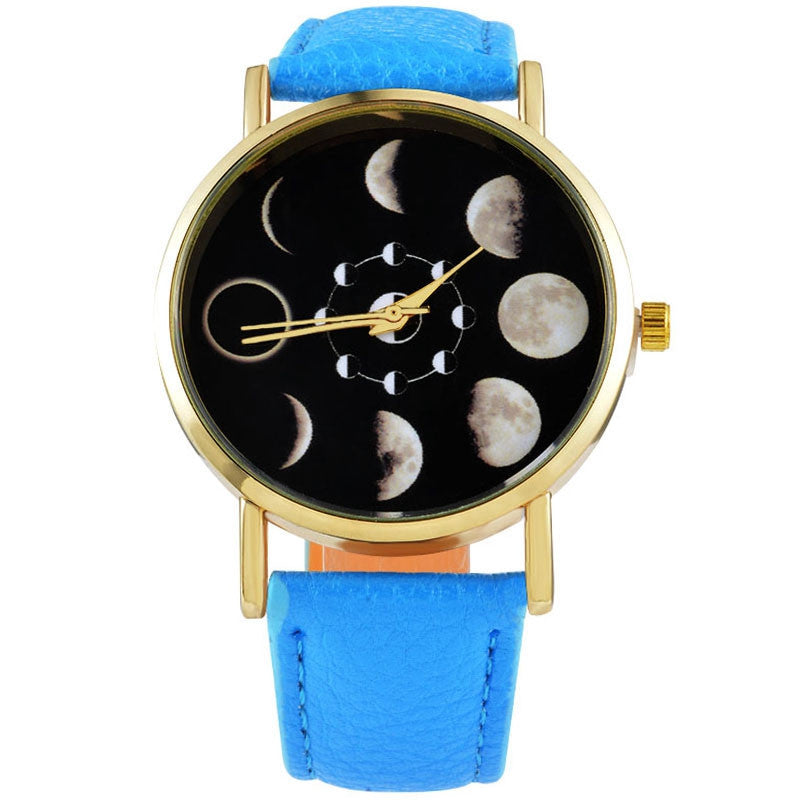 Solar Moon Phase Watch