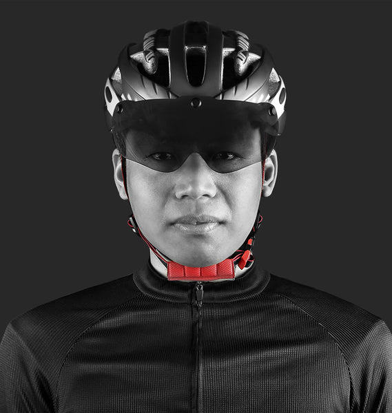 Cycling Helmet with Goggles Ultralight (Free shipping)