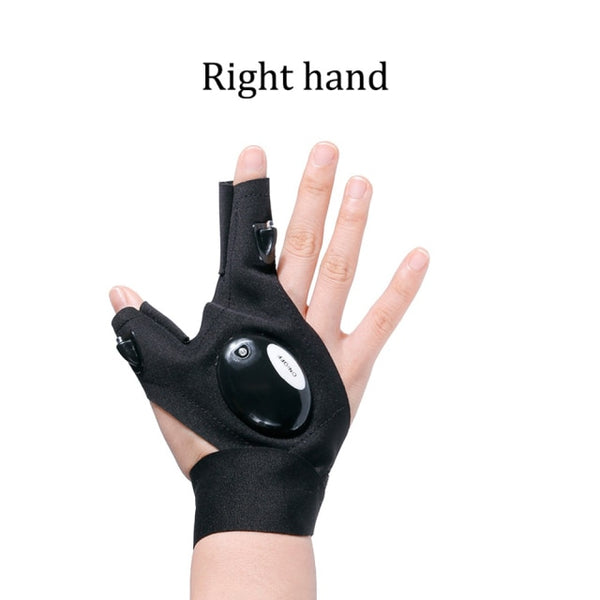 Waterproof Gloves with Led Light