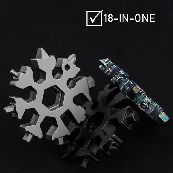 18 In 1 Snowflake Multi Tool