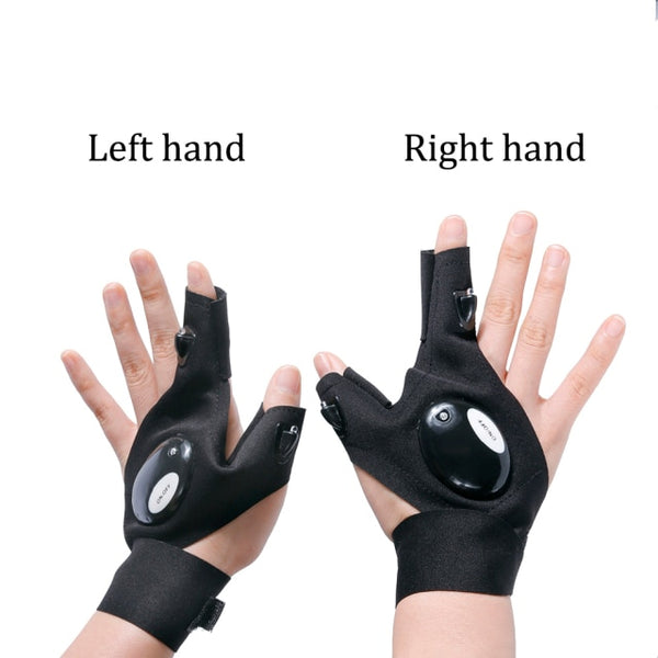 Waterproof Gloves with Led Light