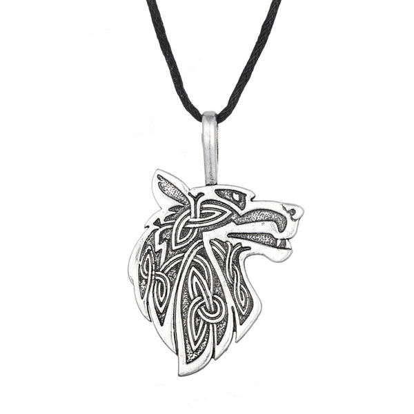 Norse Talisman Pendant Necklace (Silver)
