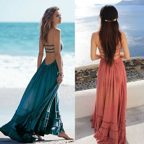 Vestidos De Playa Boho Dress