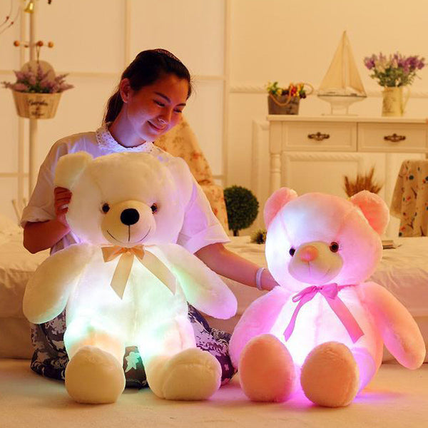 Light Up Teddy Bear (50cm/19.68Inch) (Free Shipping)