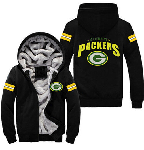 Green Bay Packers Zipper Jacket (Free Shipping)