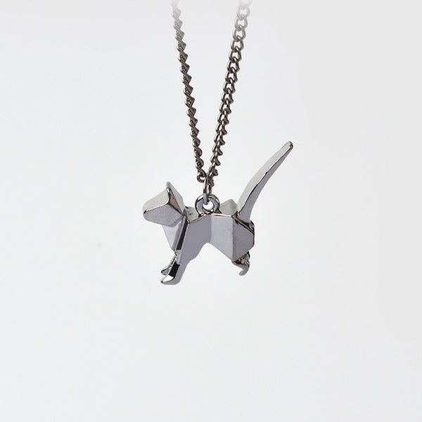 Origami Cat Necklace (Free Just pay Shipping)