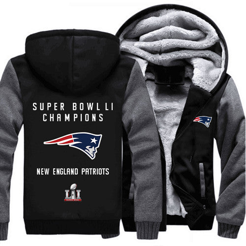 Pats Super Bowl LI Zipper Jacket