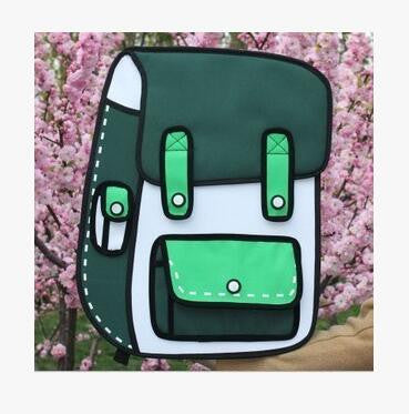 Cartoon style 2d Backpack
