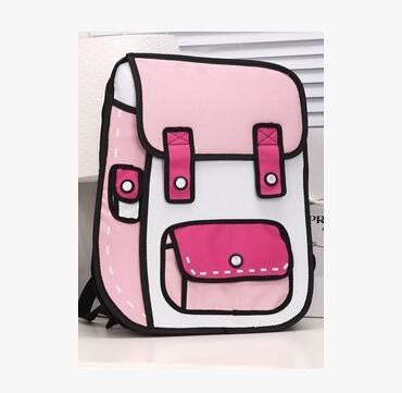 Cartoon style 2d Backpack