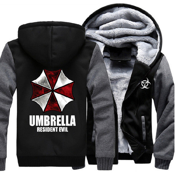 RESIDENT EVIL UMBRELLA ZIPPER JACKET – The Awesome Co