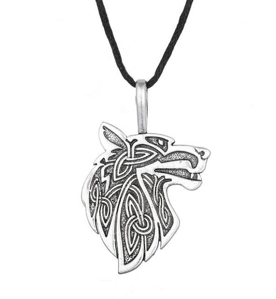 Norse Talisman Pendant Necklace (Silver)