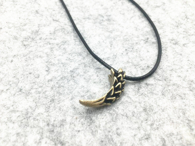 Wolf tooth Necklace (Bronze/Silver)