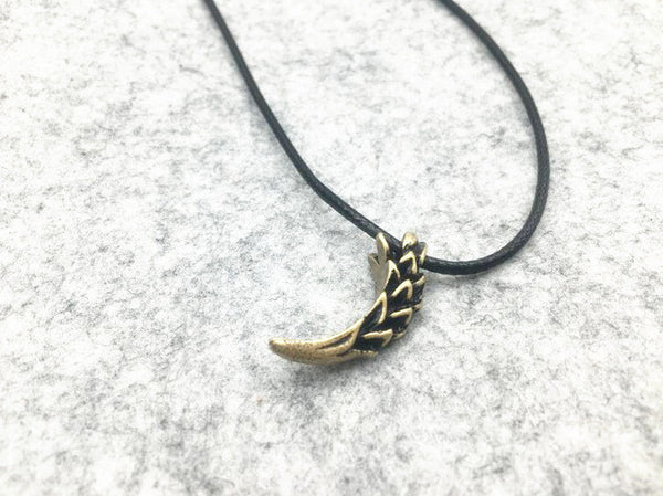 Wolf tooth Necklace (Bronze/Silver)