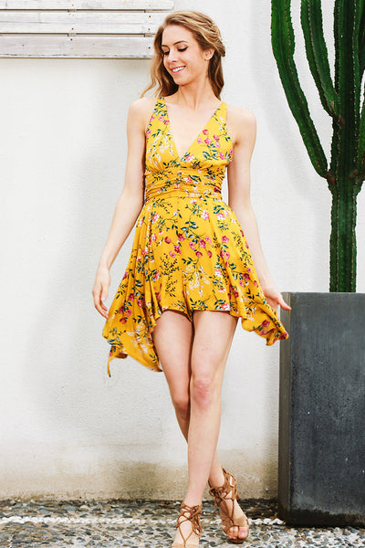 floral print Jumpsuit dress