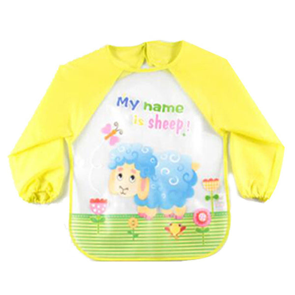 Children/Baby/Toddlers Waterproof Long Sleeve Bibs