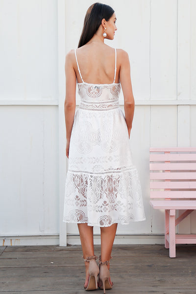 Long Backless lace dress ( AC05 )