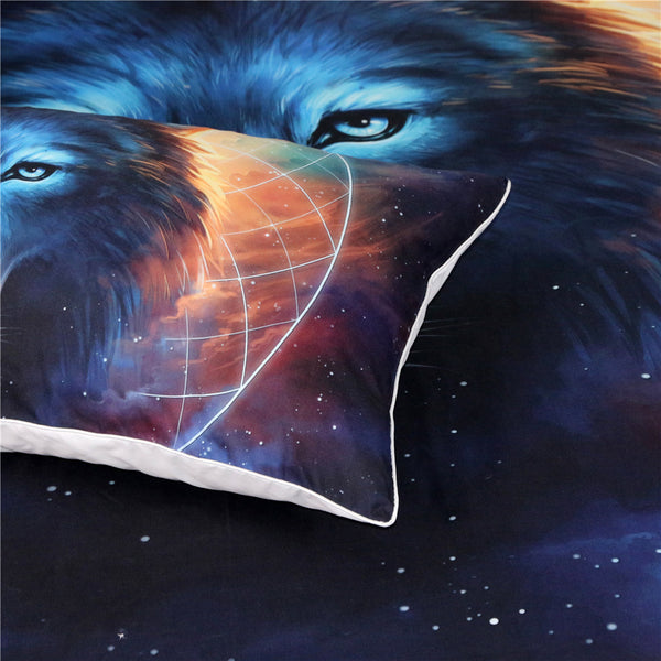 Eclipse Wolf Dream Catcher Duvet Cover (Free Shipping)