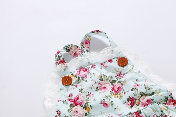 Baby Girl Flower print Romper