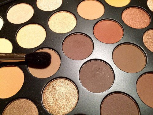 // 35 INTENSELY PIGMENTED, BUTTERY, WARM TONED EYE SHADOWS