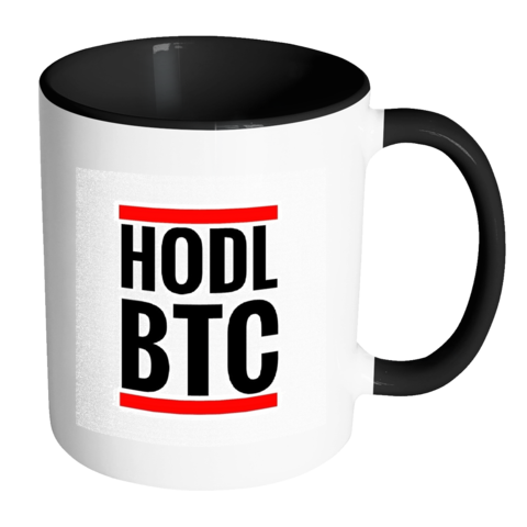 HODL BTC MUG (Free Shipping)